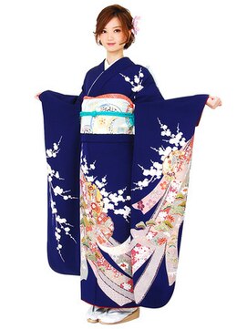 ゲッカビジン(GEKKABIJIN) レンタル振袖FS-44 29000円《東京着物レンタル/六本木月下美人》