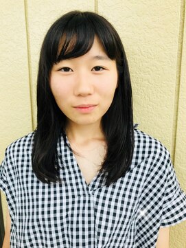 ウィルフィット ナチュラルなストレートヘア