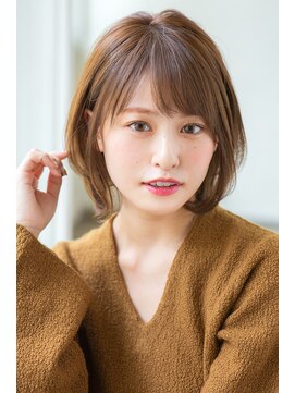ジョエミバイアンアミ(joemi by Un ami) 【ｊｏｅｍｉ】大人ひし形毛先パーマショートボブ(小倉太郎)