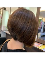 ヘアー サロン アン(an)&nbsp;前下がりボブショート