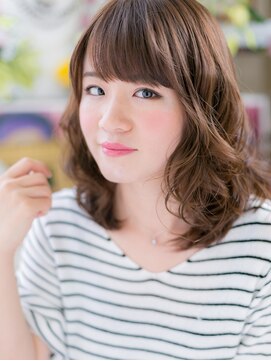 カバーヘア ブリス 北浦和(COVER HAIR bliss) ★ウェーブパーマでルーズなグラマラスセミディ10代20代30代★6