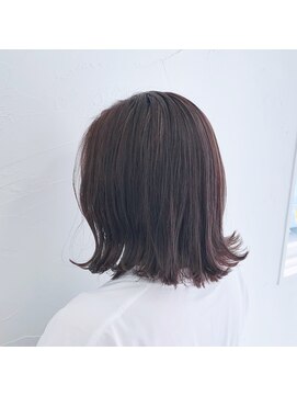 ミューズジャルダン(MUSE jardin) 艶ハイライト×切りっぱミディ