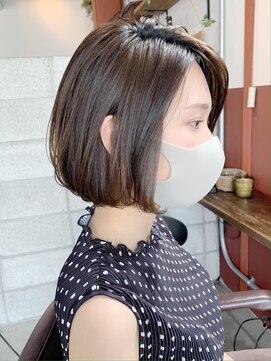 ルーファス 恵比寿 渋谷(Ruufus) ミニボブ前下がりボブ【Ruufus恵比寿渋谷】3158