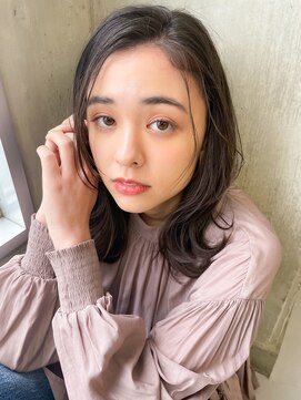 ソワリー 栄(THOiRY) THOiRY【女性らしい柔らかヘア】似合わせ小顔艶髪ゆる巻きロング