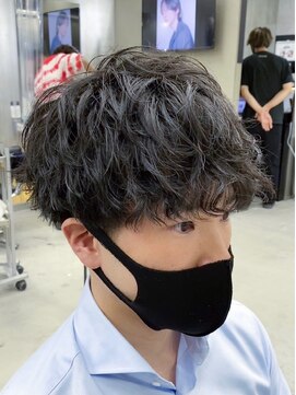 メンズヘアセンス 渋谷(MEN'S HAIR SENSE) 黒髪マッシュ×ツイストスパイラル