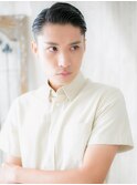 ≪mod's men≫ビジネスに!七三オールバック×ツーブロックO