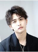 緩めツイストスパイラルセンターパート