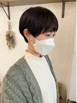 ベック ヘアサロン(BEKKU hair salon) 束感が可愛いミニマムマッシュショート☆黒髪