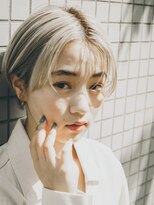 ドゥーア 代官山(Door)&nbsp;シルキーベージュが可愛いハンサムショート２