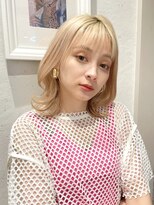 ロンドシエル 横浜(Lond ciel)&nbsp;ぐびれミディアム/ハイトーン/ケアブリーチ/横浜