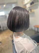 ツムグ 代官山店(TUMUGU) 大人可愛いパープルブラックネイビーグレーマチルダボブ代官山