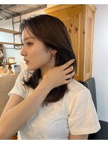 コカブ 本山(KOCHAB)&nbsp;大人愛されミディ ポイントレイヤー 顔まわりカット[レイヤー]