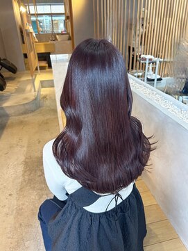 ミー(mii) 【mii】ブリーチなしカラー/カシスレッド