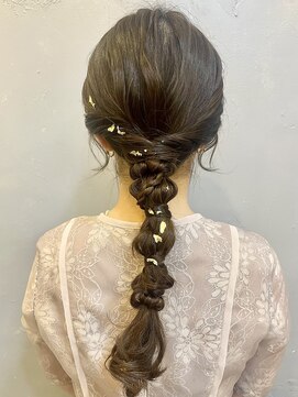 エフェ(effet) 金箔編みおろし