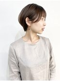 【morio成増/一戸】大人かわいい耳かけショートボブ