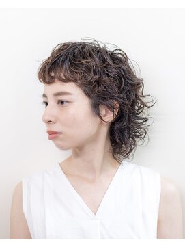 ルプラ ブリリアント(le-pla brilliant) ウルフ/パーマ/ショートバング/オン眉/レイヤーカット/豊橋/田原