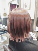 ミュズィー ドゥ ヘア(Musee du hair)&nbsp;裾カラーonお姫様ピンク