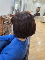 松本平太郎美容室 立川店&nbsp;【立川　ショートボブ レッドベリージュ 20代30代40代50代60代】