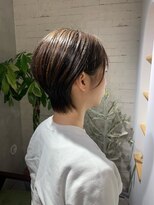 ラフヘアーアンドライフ 所沢東口店(LAF Hair&Life) カッコよく収まるショートヘアー