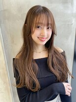 ロンドルーチェ 心斎橋(Lond luce) 大人ガーリー×ミディアムレイヤーカット【心斎橋/髪質改善】