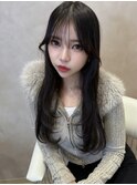 ◎イメチェン外ハネボブ美髪×ブリーチなしレイヤー韓国/銀座