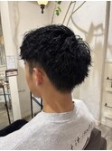 ツイストピンパーマ