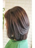 レイヤーボブ×ファイバープレックス縮毛矯正×イノアカラー