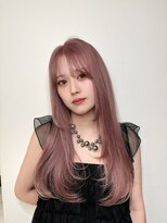 アスター 天神大名店(Aster) 小顔に見えるトレンドヘア/黒髪/オリーブグレー/ココアベージュ