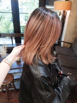 アンリ(Henri) 【かしむら】ブリーチ/ブリーチカラー/ケアブリーチ/暖色カラー