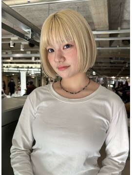 リム(LIM) 一度は憧れる ワンレングスボブ◎