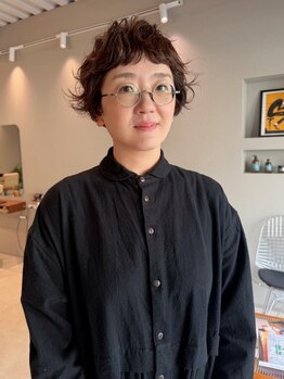 ホヌン 茅ヶ崎(Honnun)の写真/《お洒落パーマで褒められhairを...》 お手入れも簡単に洗練された印象を演出【パーマ/前髪パーマ/茅ヶ崎】