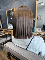 アルファ 我孫子店(alpha)&nbsp;ミディアムスタイル/透明感/髪質改善カラー/我孫子駅