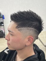 スウェル 津田沼店(Swell)&nbsp;サーフカール/スパイキーショート/ブルーブラック/津田沼