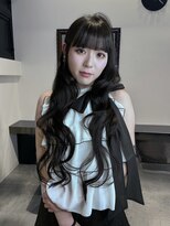 アゲハヘアー(ageha hair)&nbsp;韓国風ロング×艶感ブラックカラー