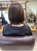 レイヤーボブ風×軽やかフロントの髪質改善スタイル