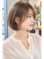 FRAMES 南浦和店【11月6日OPEN（予定）】&nbsp;南浦和ショートボブ◎髪質改善カラー透明感スタイル20代30代40代