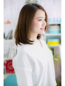 ヘアアンドビューティー ミック(Hair & Beauty miq) まとまり、ツヤ感、ナチュラルミディa