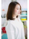 まとまり、ツヤ感、ナチュラルミディa