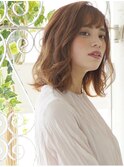 【nao*c富雄店】マロンベージュアッシュ/ほつれウェーブ