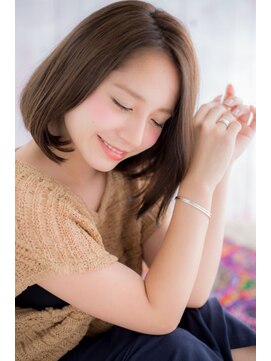 ヘアアンドビューティー ミック(Hair & Beauty miq) 上品フォルムの大人スマートボブb