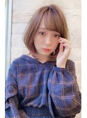 【lien.ai】小顔 レイヤーミディ ハイライトカラー