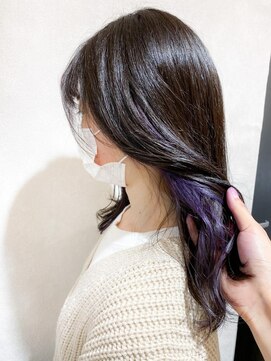プラグ バイ ネオリーブ(plug by neolive) パープルイヤリングカラー♪♪