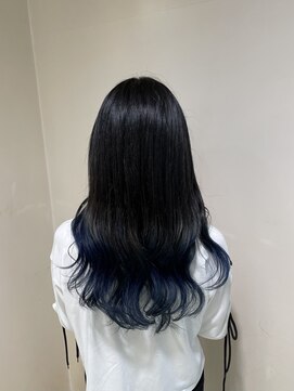 アズール 草加(azule) ネイビーグラデーションカラー