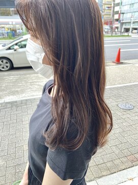 インビテーション(invitation) Aラインロング・ブラウンカラー・チョコレートカラー