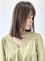 フォーク FOLK&nbsp;【透明感カラー】ブルーシルバーで暗くても透ける透明感カラー♪