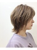 ボブウルフ×イメチェン　モード