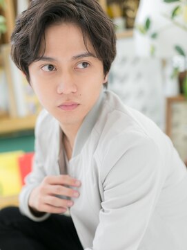 カバーヘア ブリス 志木南口駅前店(COVER HAIR bliss) ビジネスでもモテ髪◎ワイルドアップバングa志木20代30代40代