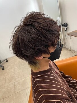 レガ(le ga) メンズショートマッシュウルフ!