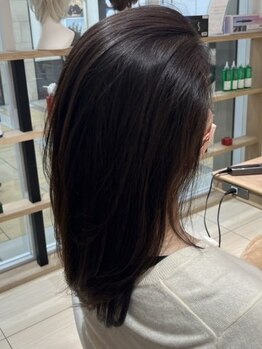 ハナコ 東京駅グランスタ八重洲店(HANAKO)の写真/【髪質改善】水圧で髪と頭皮を保湿して健康的な状態に整える"ナノチャージ"でうるっと艶やかな美髪へ♪