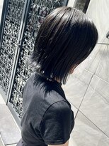 ブランシェ(branche) 【1ミリにこだわるカット】/外はねボブ/ブラックカラー